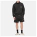 Men’s Essentials Black Athletic Shorts with 1977 Print Small