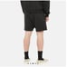 Men’s Essentials Black Athletic Shorts with 1977 Print Small
