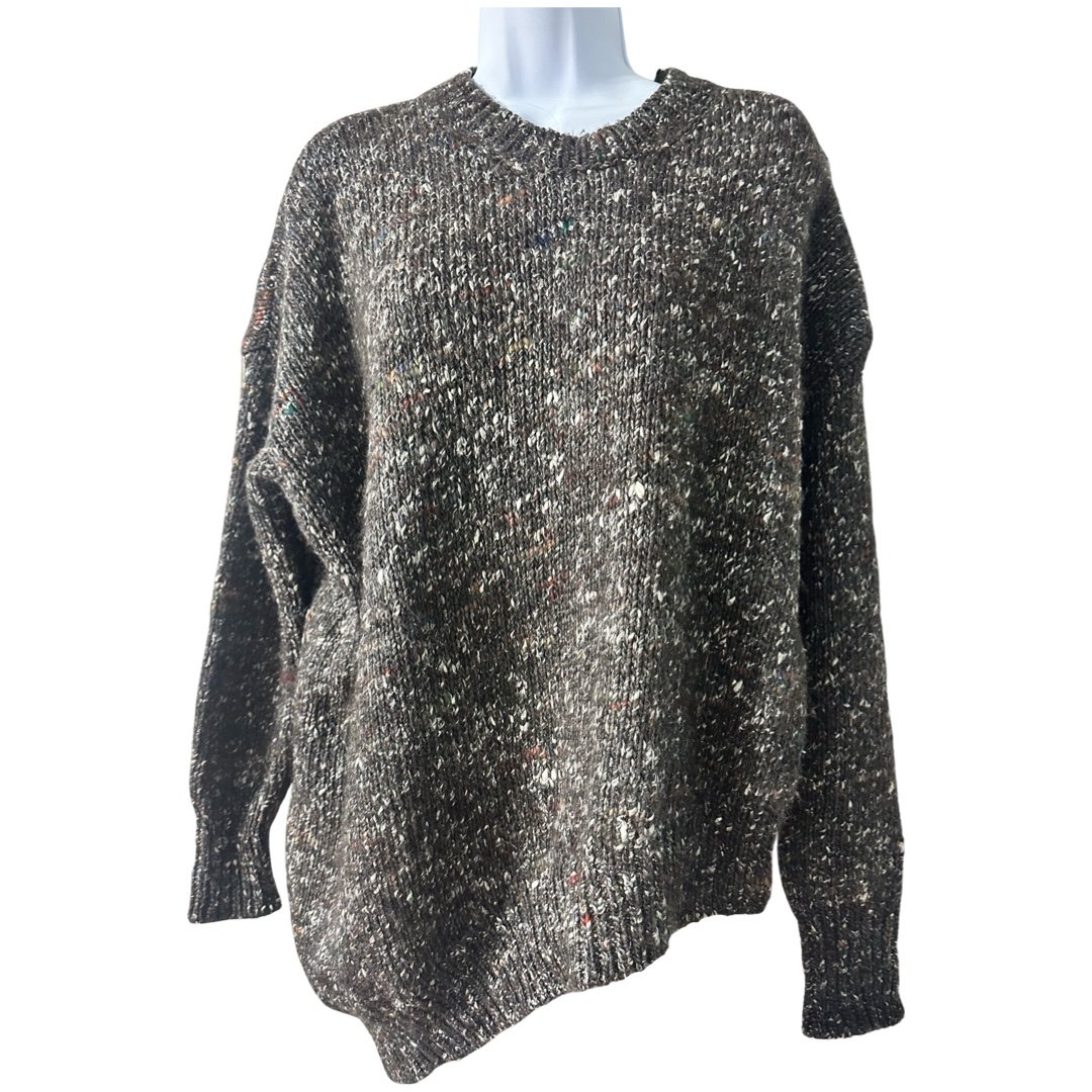 Stella McCartney asymmetrical wool alpaca and silk Sweater Medium