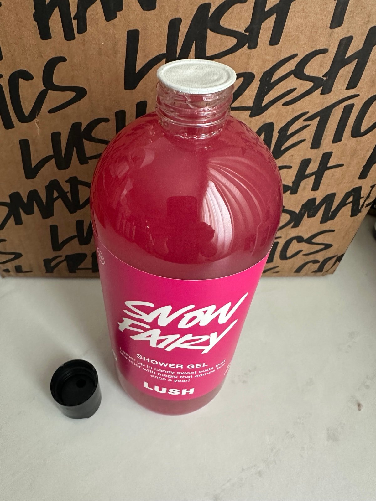LUSH SNOW FAIRY New sealed 1000ml/33.8 fl oz Snow Fairy