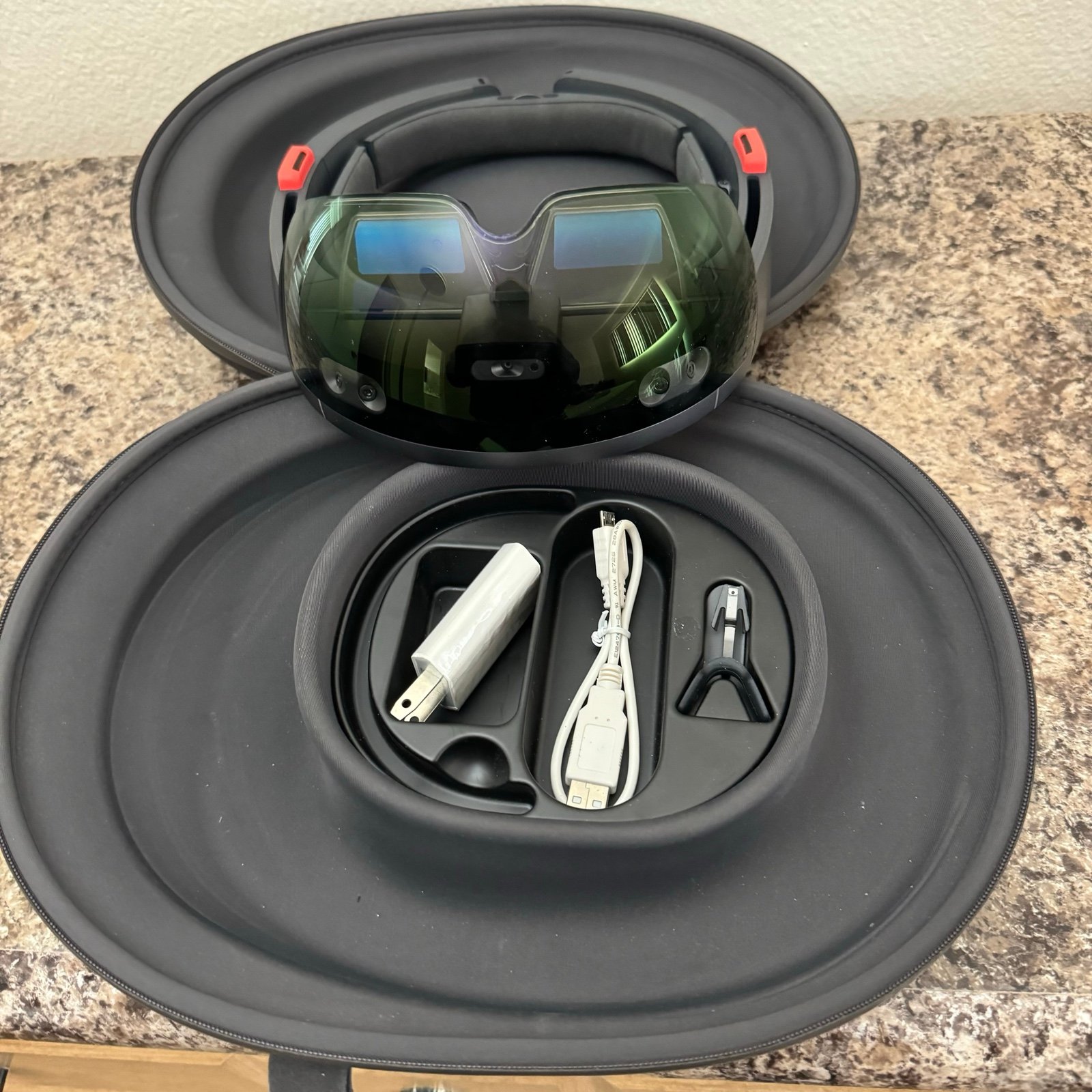 Microsoft Hololens headset with genuine case