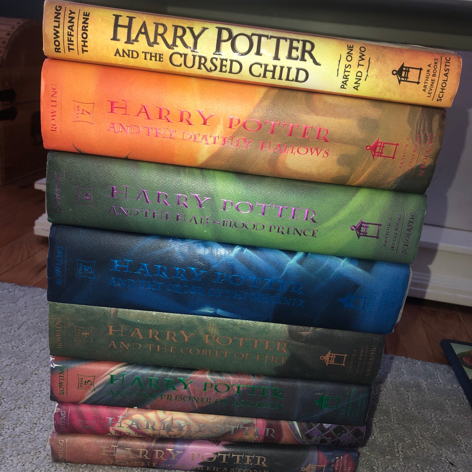 Harry Potter Hc set very good first print