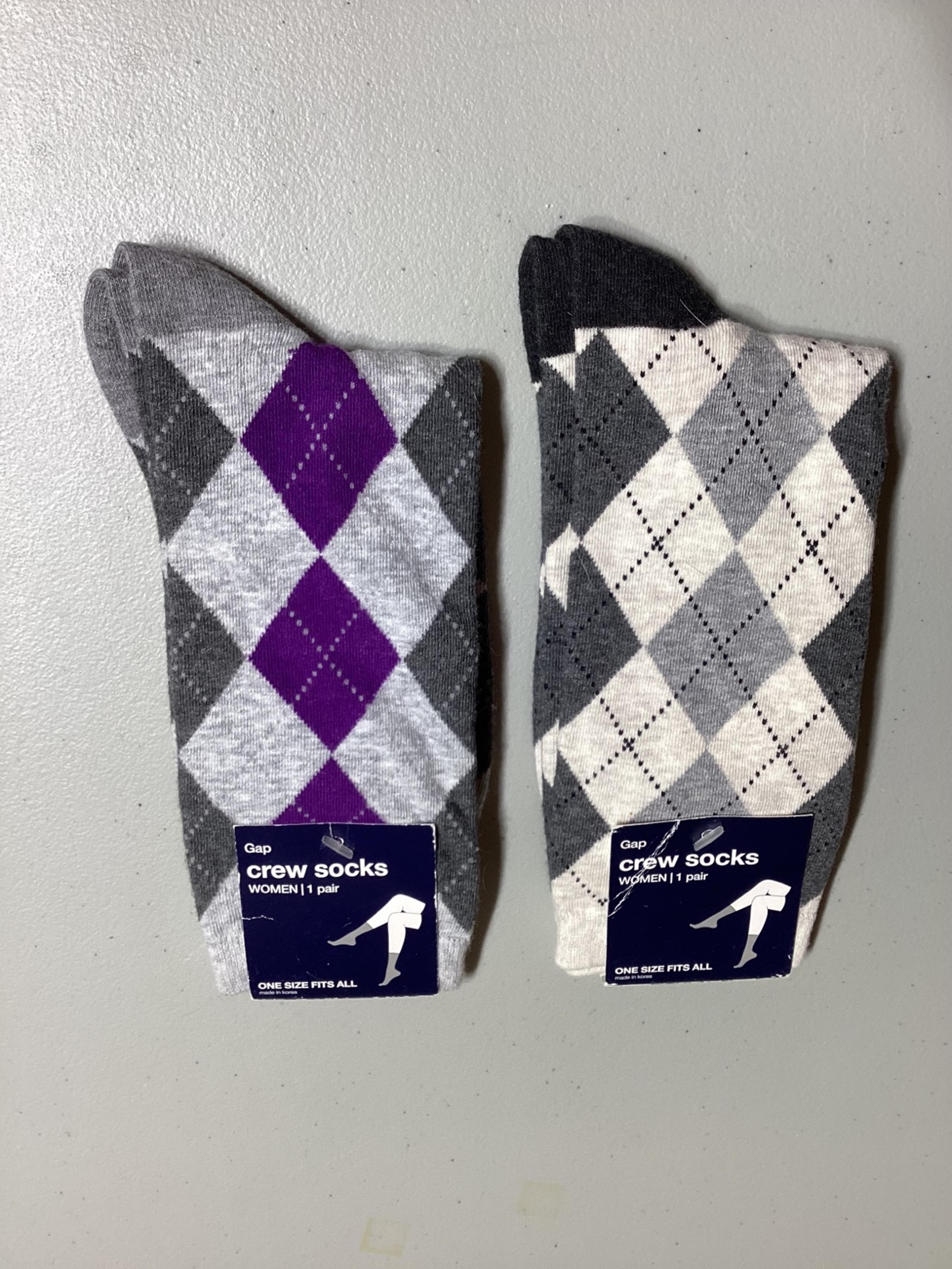 Set of 2 Women's Gap Crew Socks