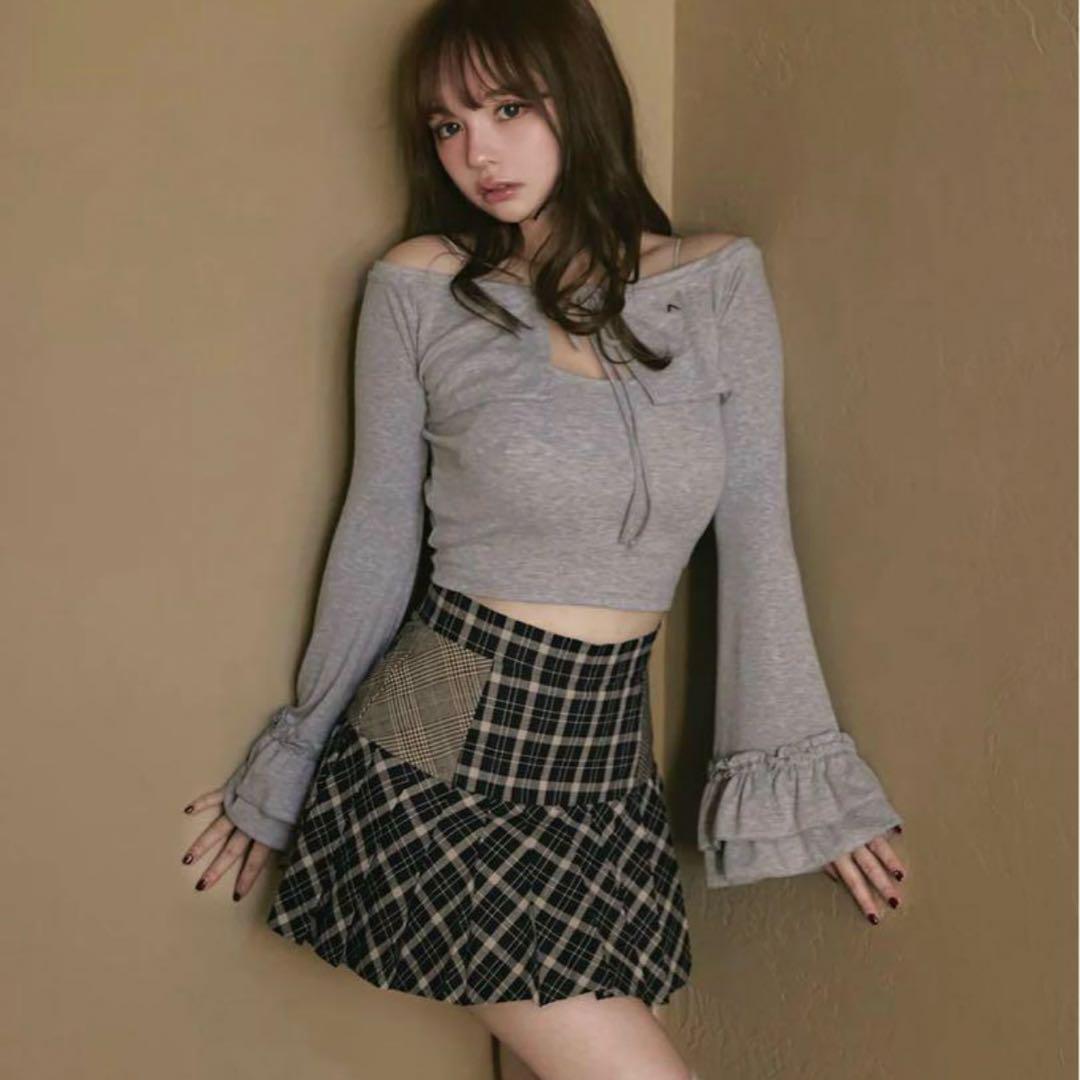 Burberry Check Pattern Pleated Skirt Women Skirts
