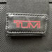 TUMI Laptop Tablet Sleeve Portfolio w/ Cushioned Ballistic Nylon Black EUC