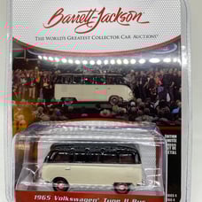 1965 Volkswagen Type 2 Bus Barrett Jackson 1:64 Scale Greenlight 37180B