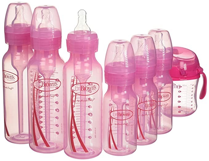 Dr. Brown's Pink Bottles