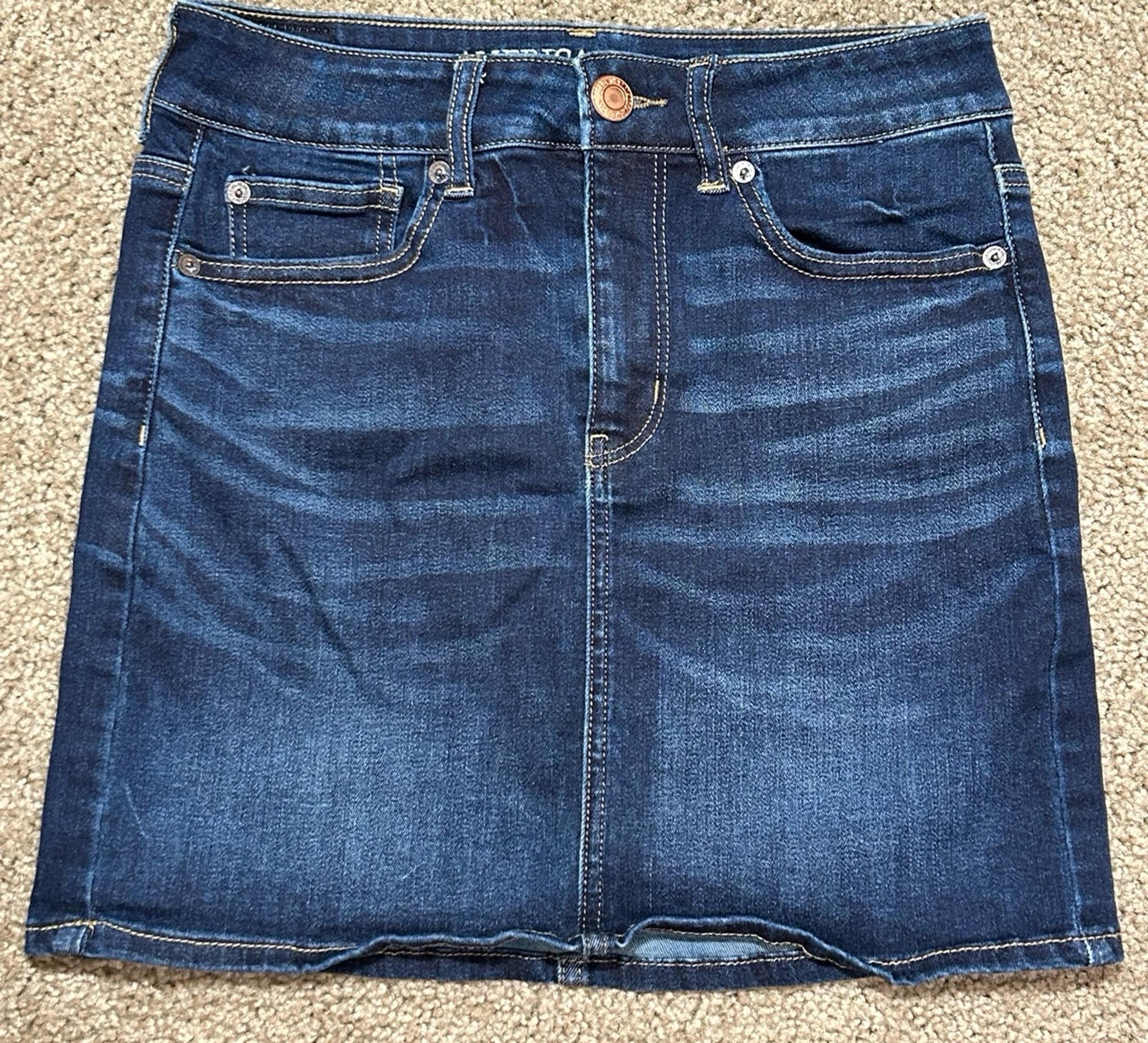 American Eagle Denim Mini Skirt