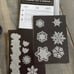 Stampin Up - Merry Snowflakes Stamp Set and Stitched Snowflakes dies BRAND NEW