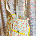 1930s Red/White/Blue Floral Sweetheart Adult Apron