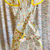 1930s Red/White/Blue Floral Sweetheart Adult Apron