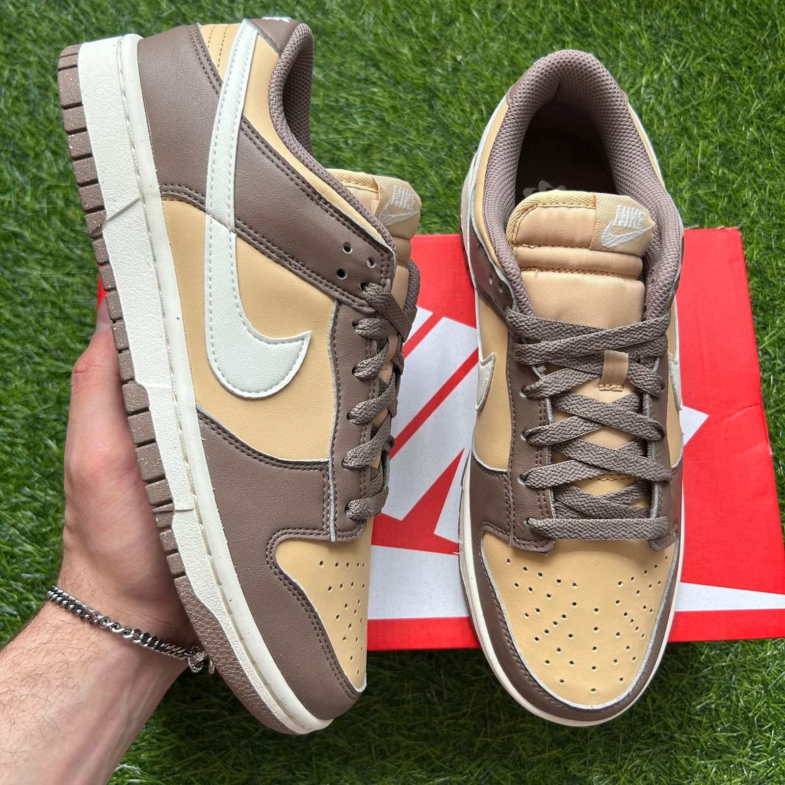 NEW Nike Dunk Low Mink Brown Sesame Women’s Size 10