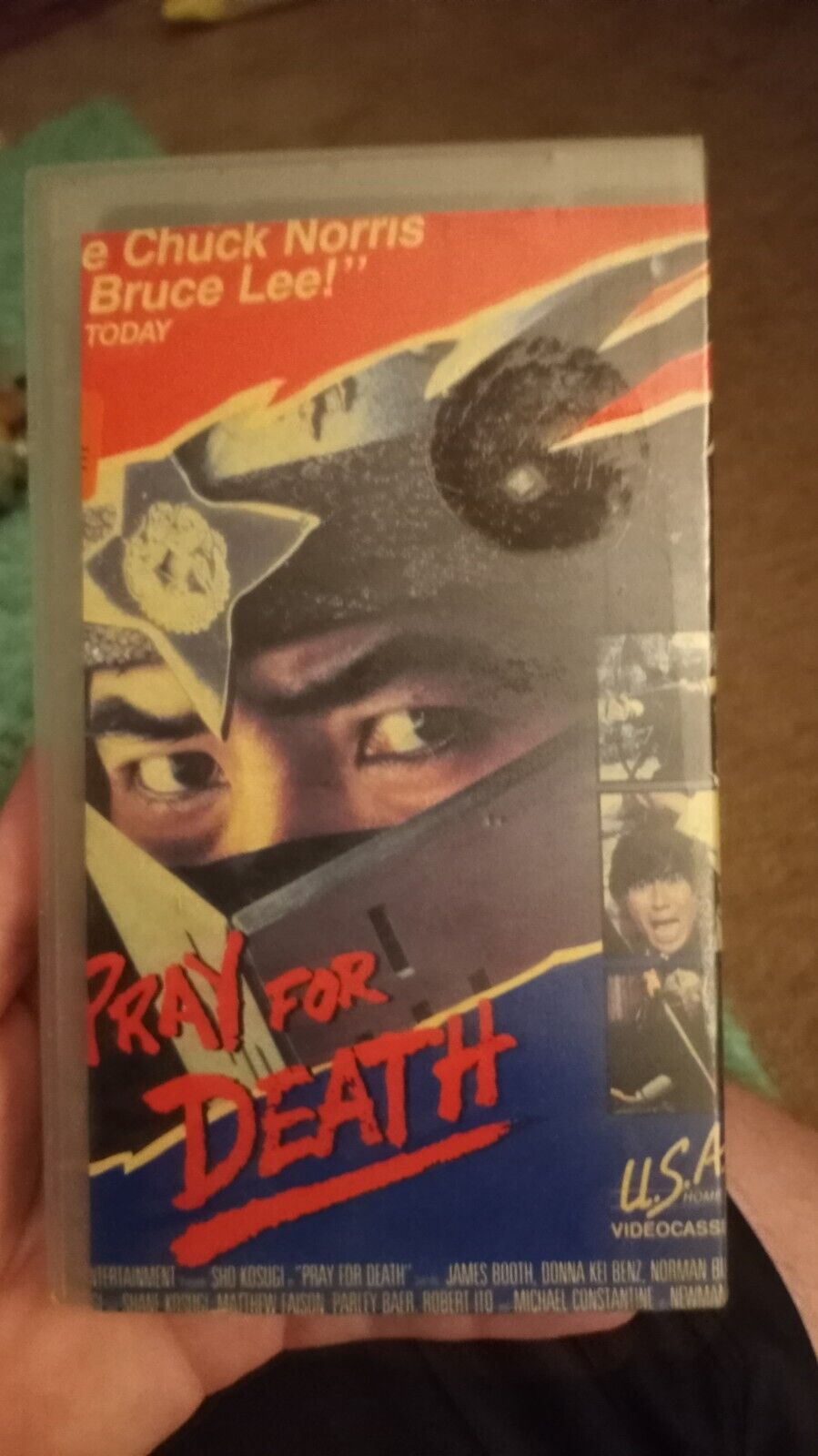 pray for death 1985 Vhs Rare