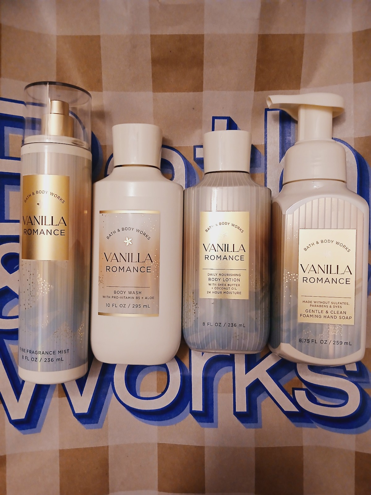 vanilla romance Bath and Body Works bundle