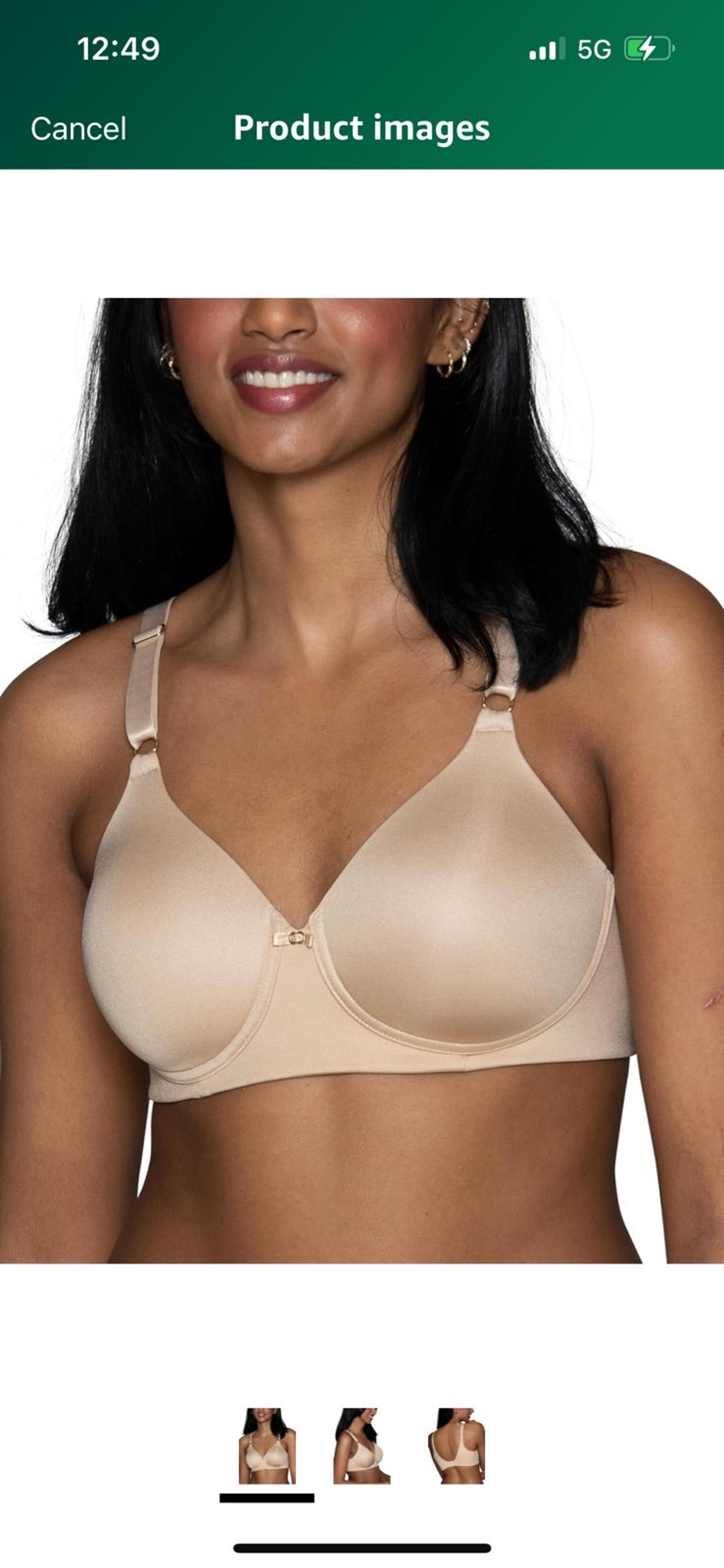 bra NWT Vanity Fair Women's Full Coverage Beauty Back Smoothing Bra,
