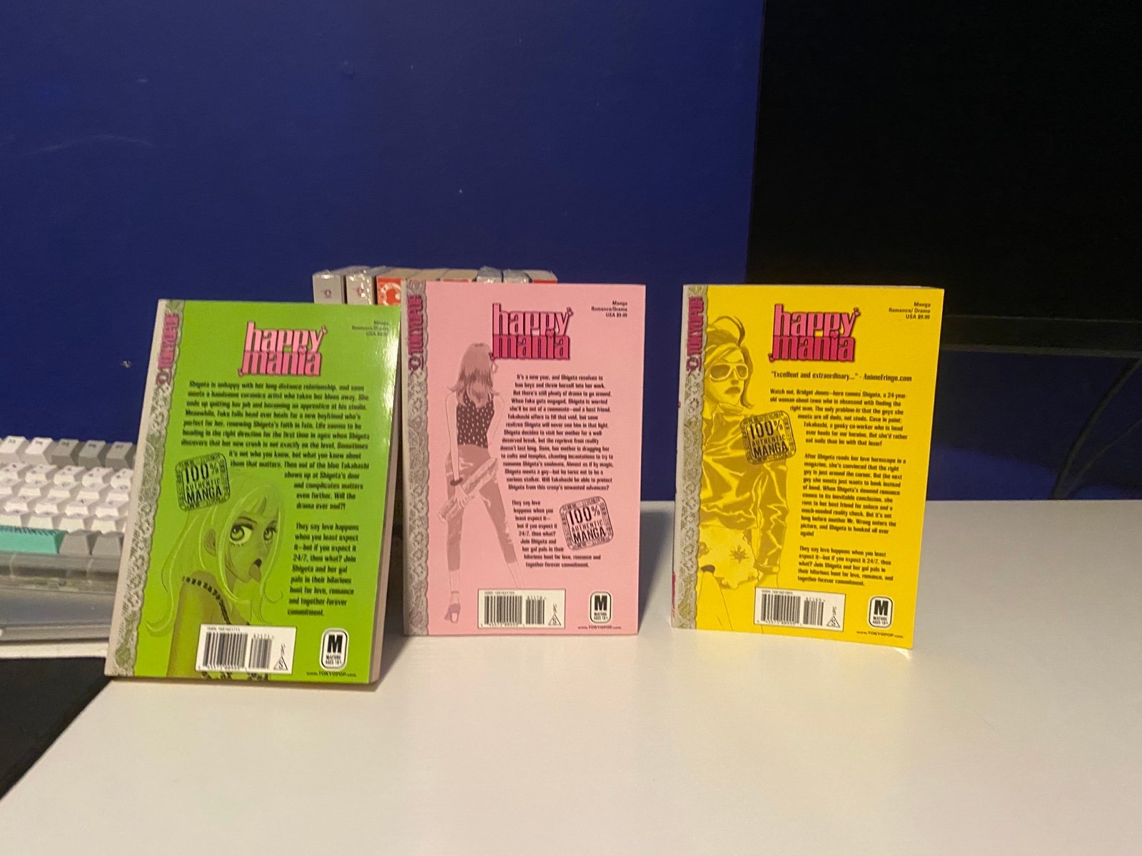 Happy Mania 11巻セット Miyoko Anno 洋書 コミック
