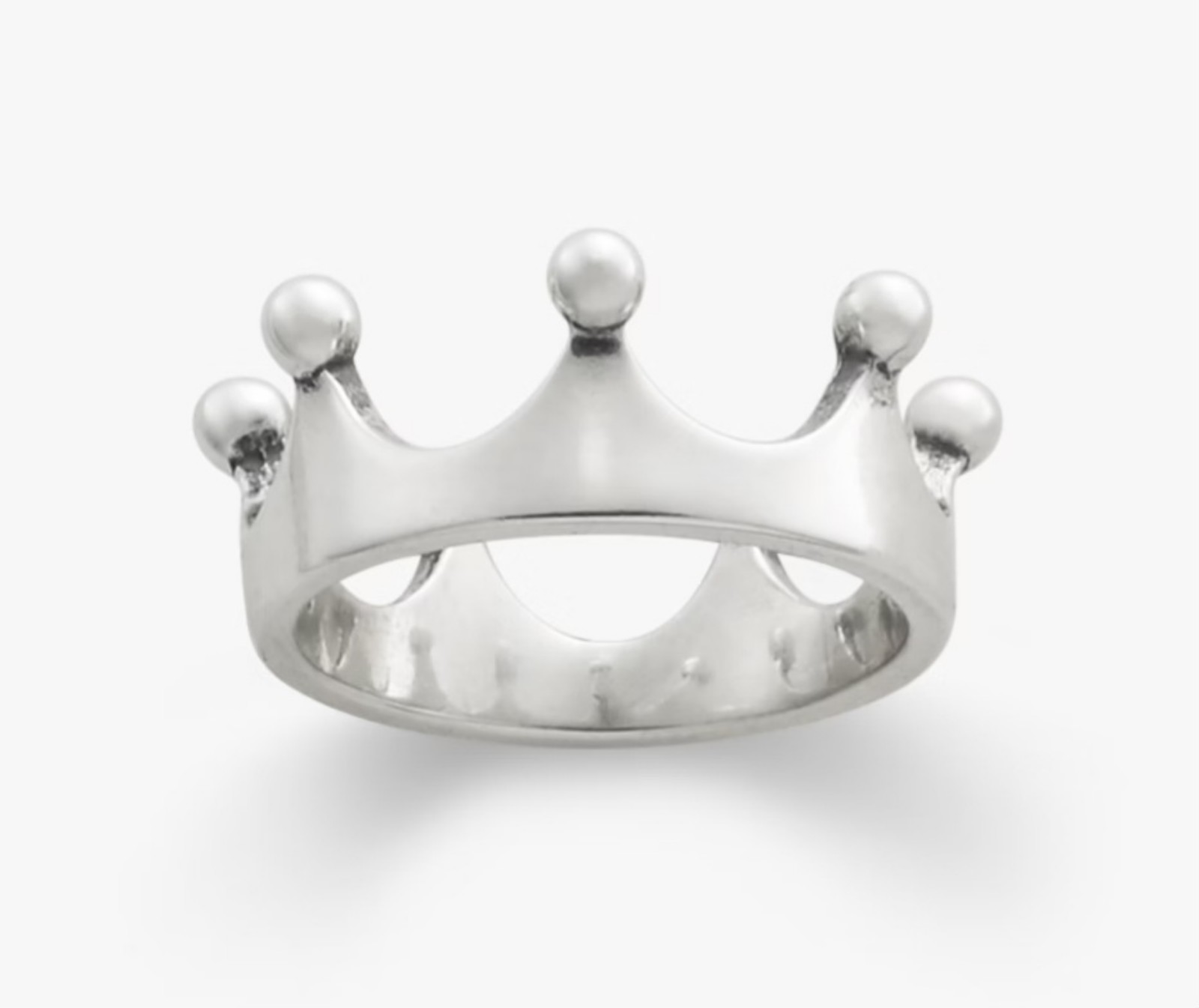 James Avery crown ring size 7