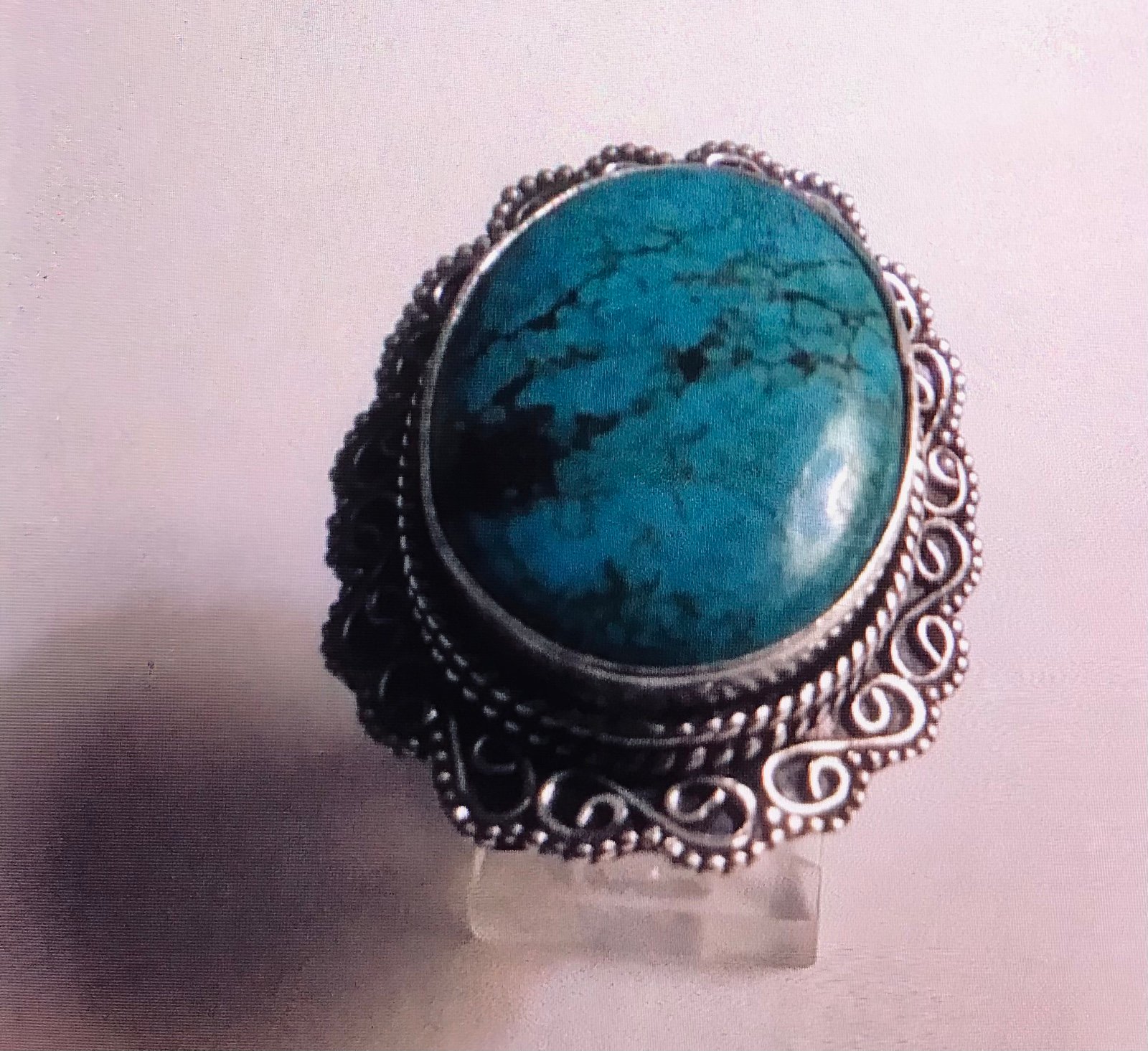 Turquoise 925 Sterling Silver Ring