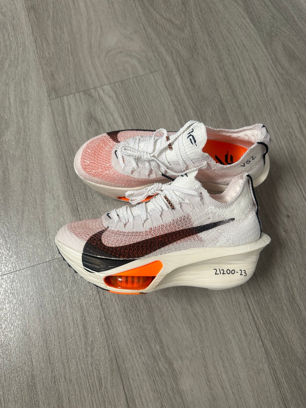 Nike Women's Air Zoom Alphafly NEXT% 3 Prototype Running Shoes, White Sz 5.5