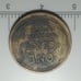 1938 p 1C, RB, strange two-toned Lincoln wheat penny