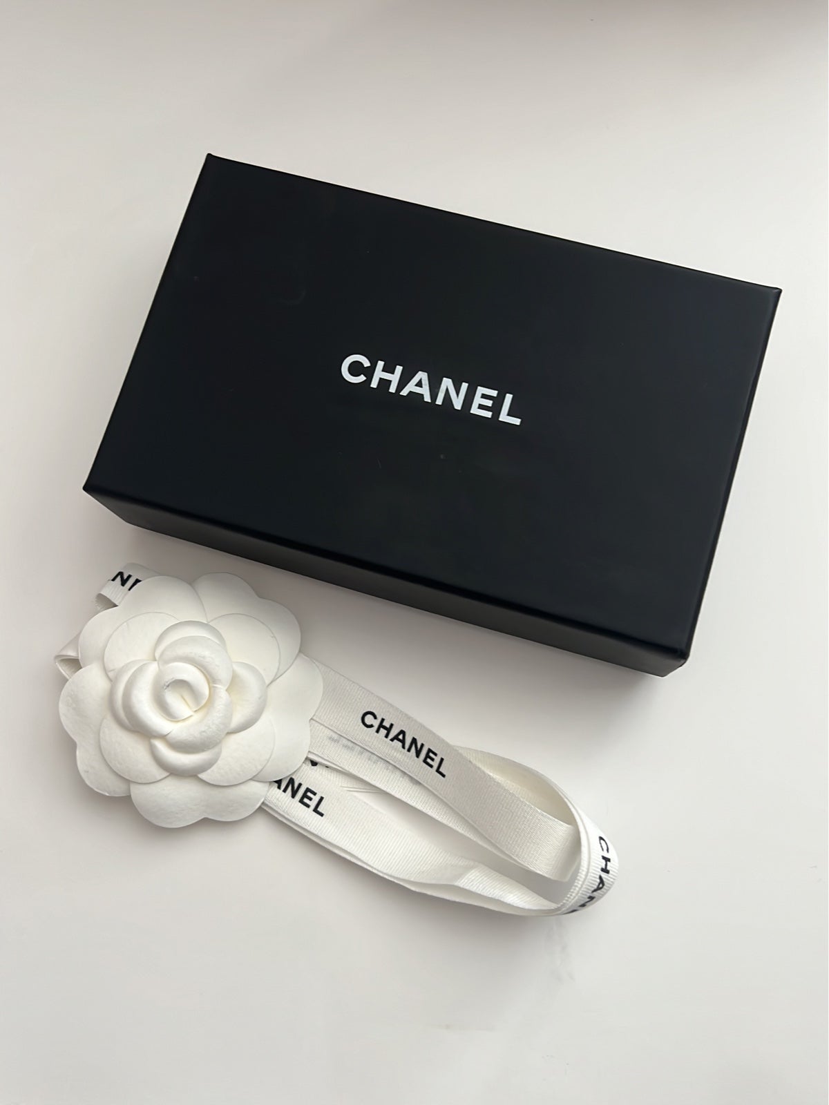Chanel Gift Box with Camellia&Ribbons