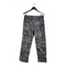 Adrianna Goldschmied Alexxis Cropped Black Flower Field Jeans Vintage Fit Sz 31