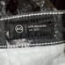 Adrianna Goldschmied Alexxis Cropped Black Flower Field Jeans Vintage Fit Sz 31