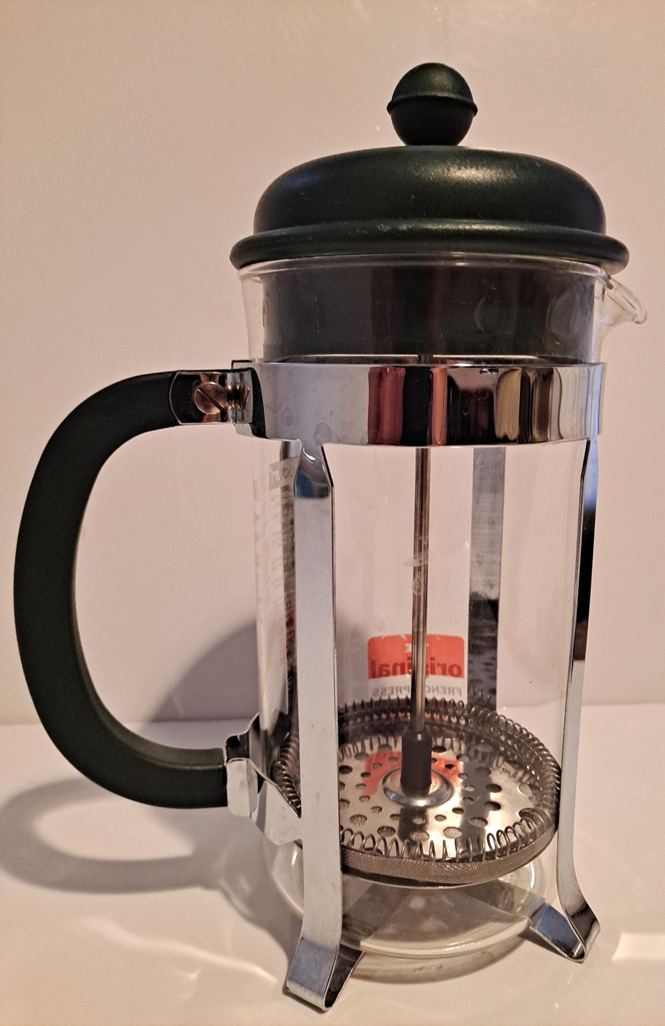 Bodum 34oz Caffettiera French Press Coffee Maker rare hunter green.