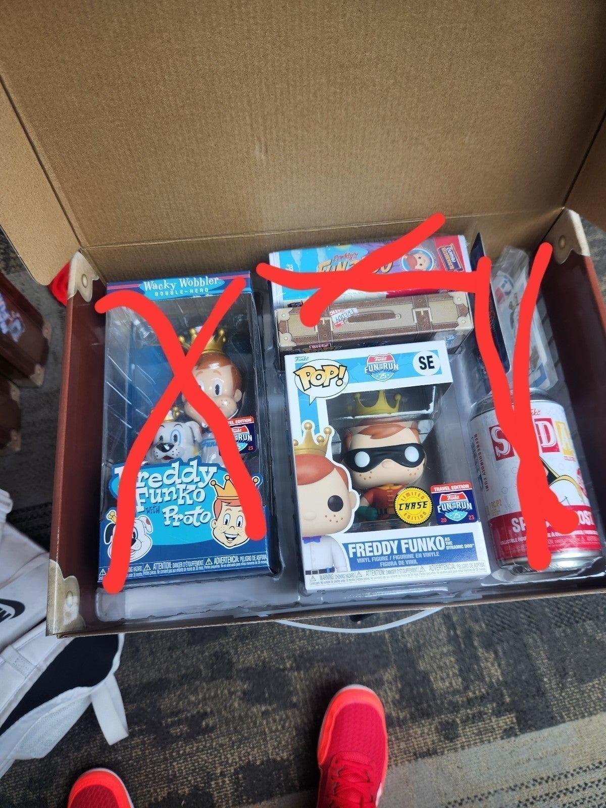 Funko fun on the run SDCC edition Robin Chase