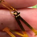 18K Real gold with M pendant