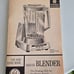 1960's General Electric Deluxe Blender