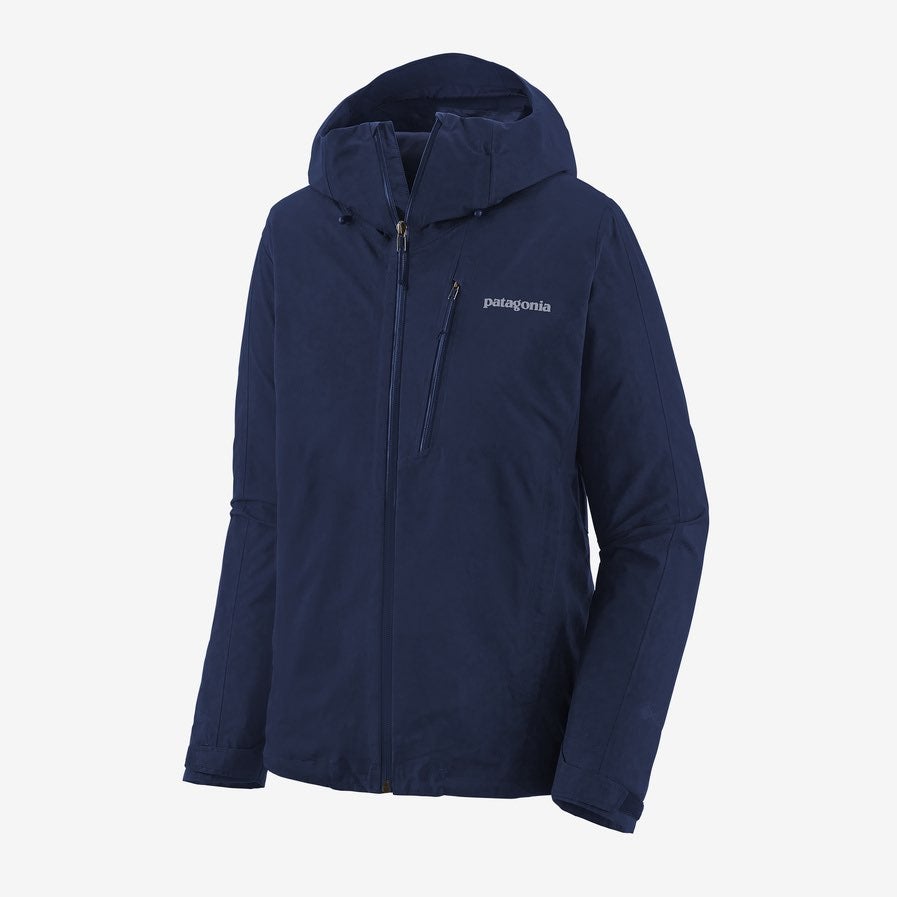 Patagonia womens calcite blue jacket