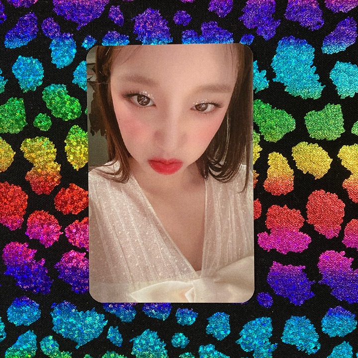 (g)i-dle i burn yuqi mymusictaste photocard