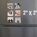 Custom 2x2 Magnets 15pcs