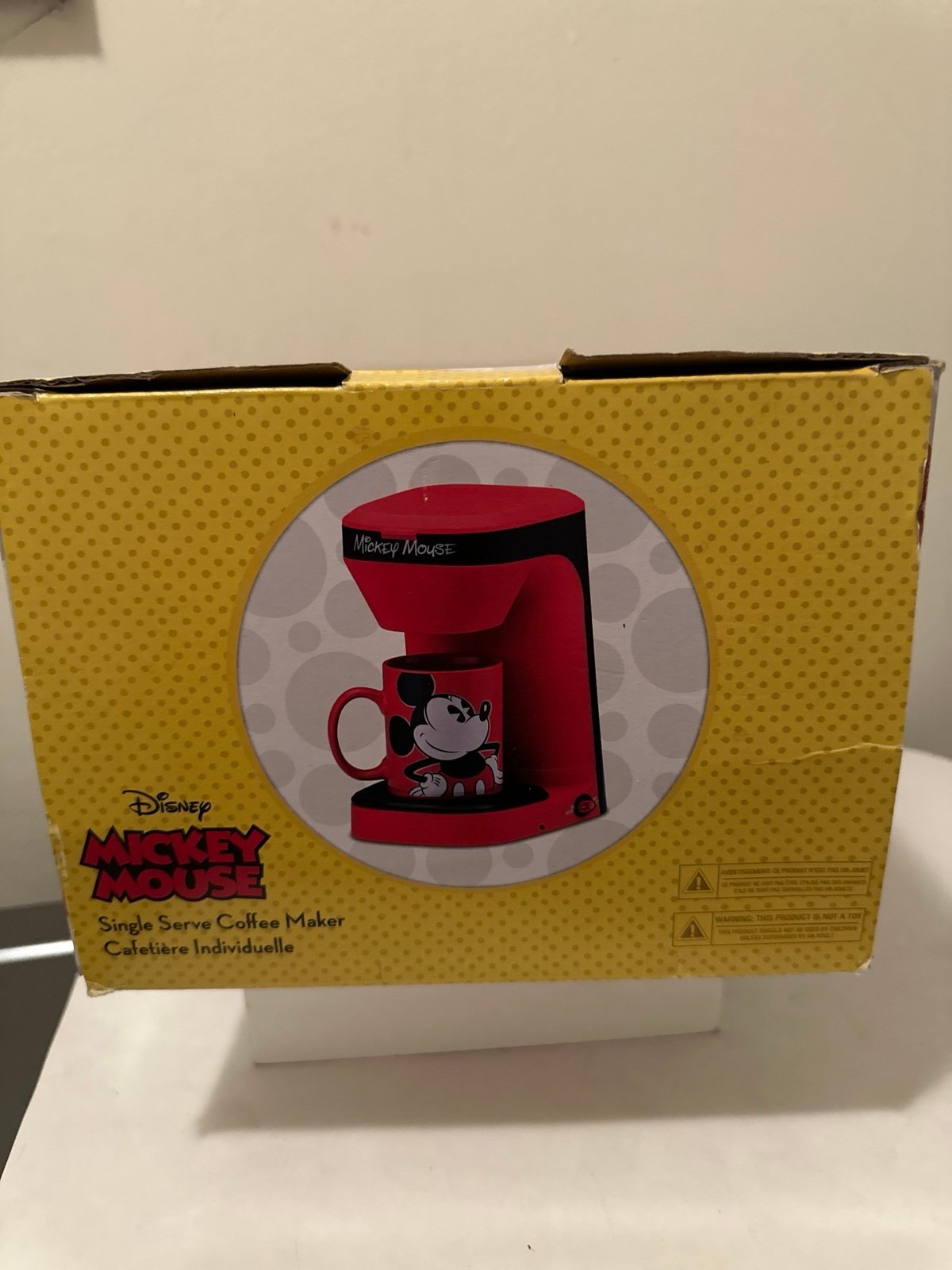 mickey mouse coffee maker