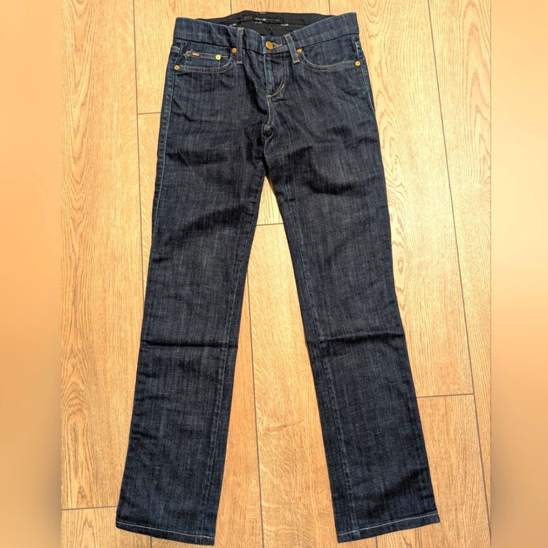 Joe's Jeans Womens 25 Trouser Cigarette Dark Perry Wash Premium Denim