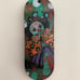 Stacked bozo hand painted embossed graphic fingerboard deck 33mm
