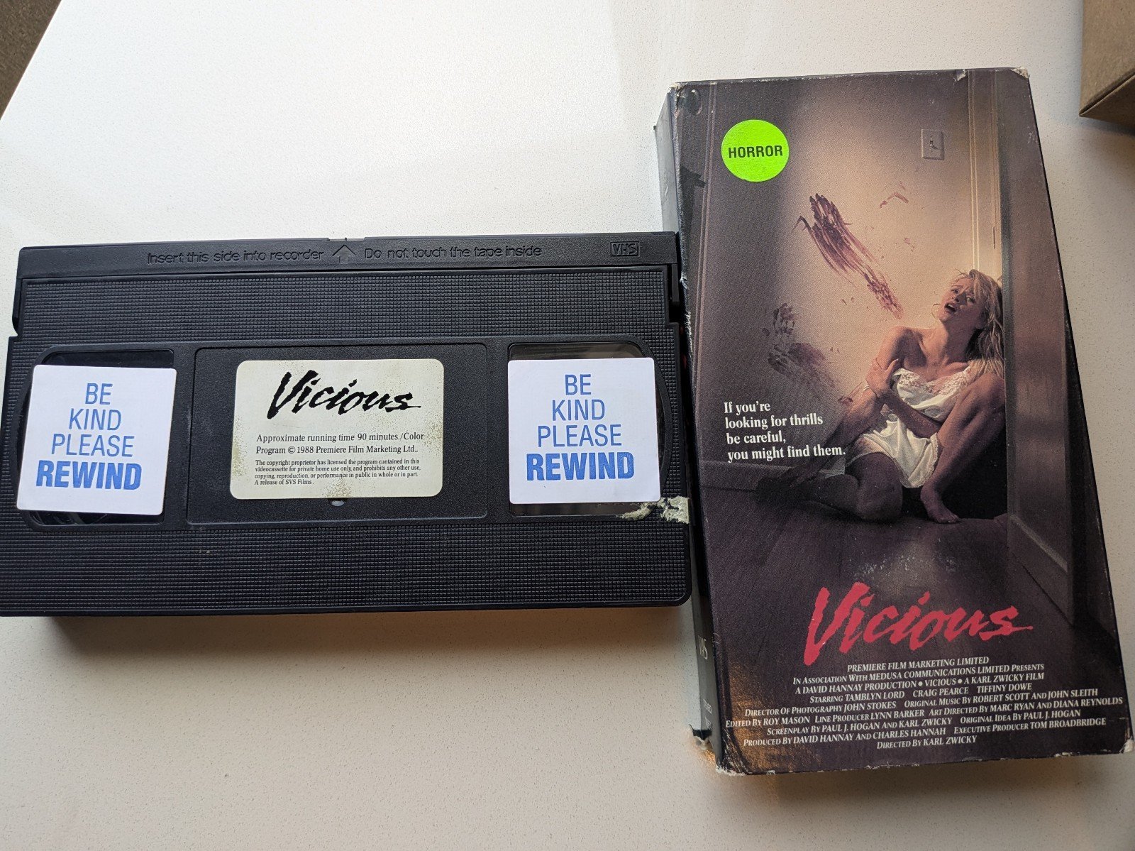 Vicious vhs