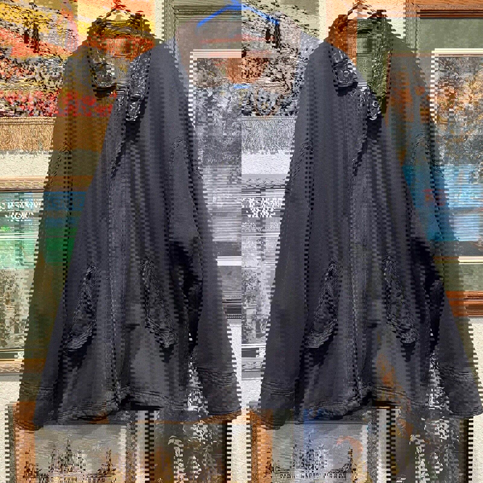 Vintage 90s New River Co Authentic Sportswear Lined Jacket Size Medium