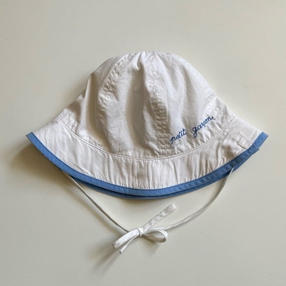 Jacadi Baby Boy “Petit Garcon” Sunhat - 12M