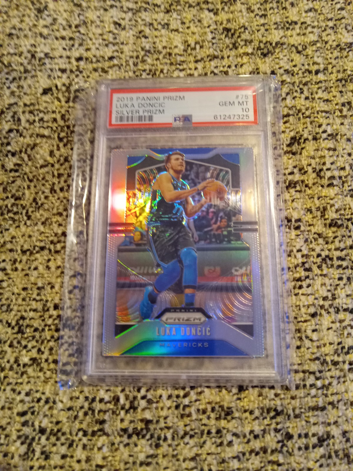 Luka doncic 2019 silver prizm