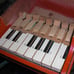 VINTAGE CHILDRENS TOY 'GRAND BABY PIANO' c1930s RETRO MUSIC PLAY SMALL ANTIQUE