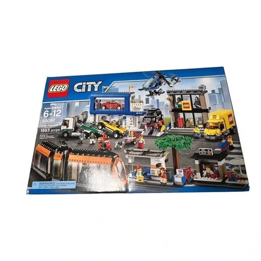 Legos City Square Set 60097 2015 Complete