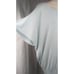 MOTH Brand Anthropologie Dolman Sleeve Pullover Sweater Light Blue Oversized L