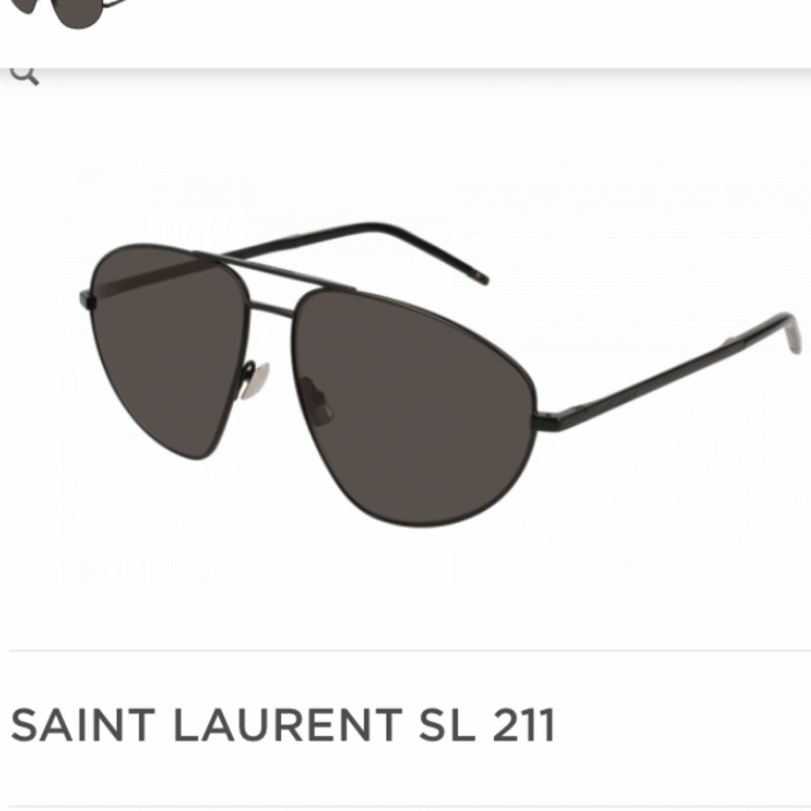 Saint Laurent Black SL 211 Sunglasses