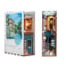 DIY 3D Book Nook Kit Island of Love Cafe 83pcs HTQ105