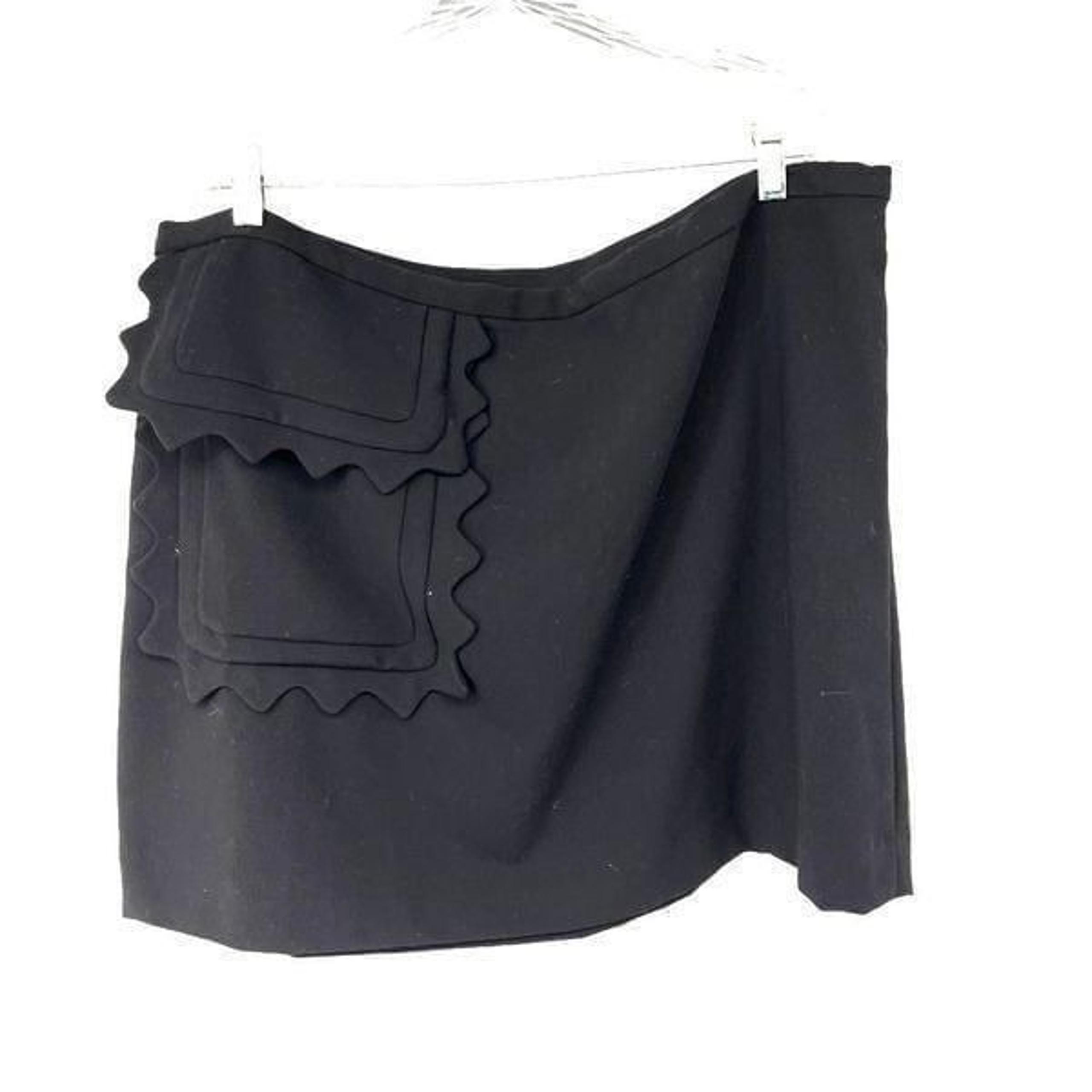 Victoria Beckham For Target Black Mini Skirt