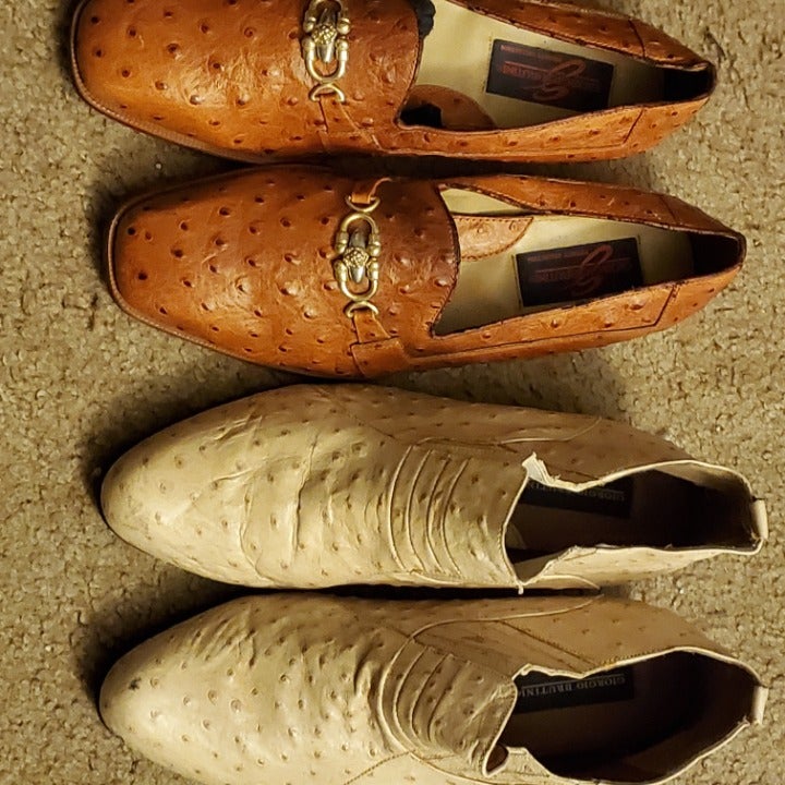 Vintage leather shoes