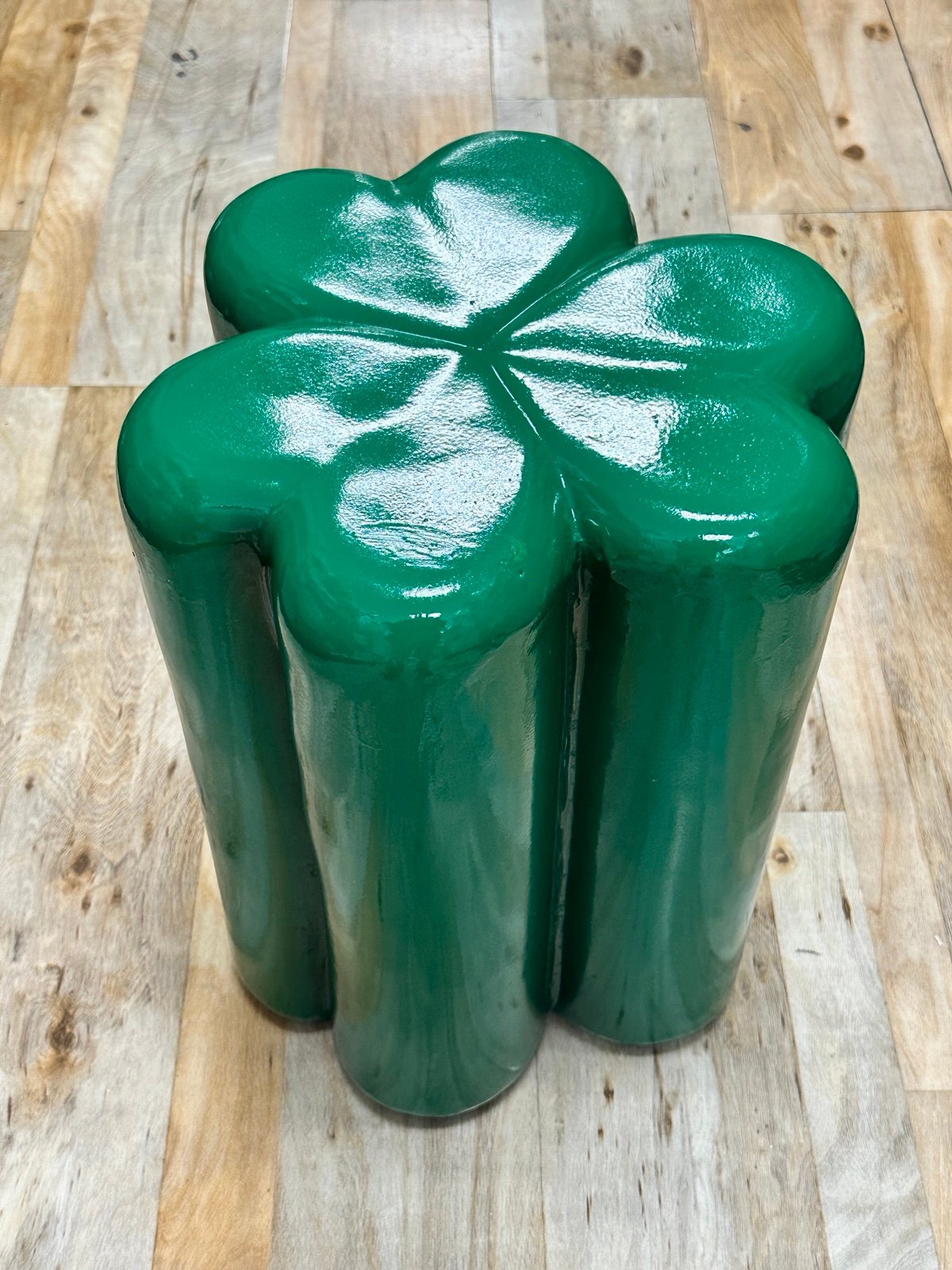 St Patrick’s Day clover stool