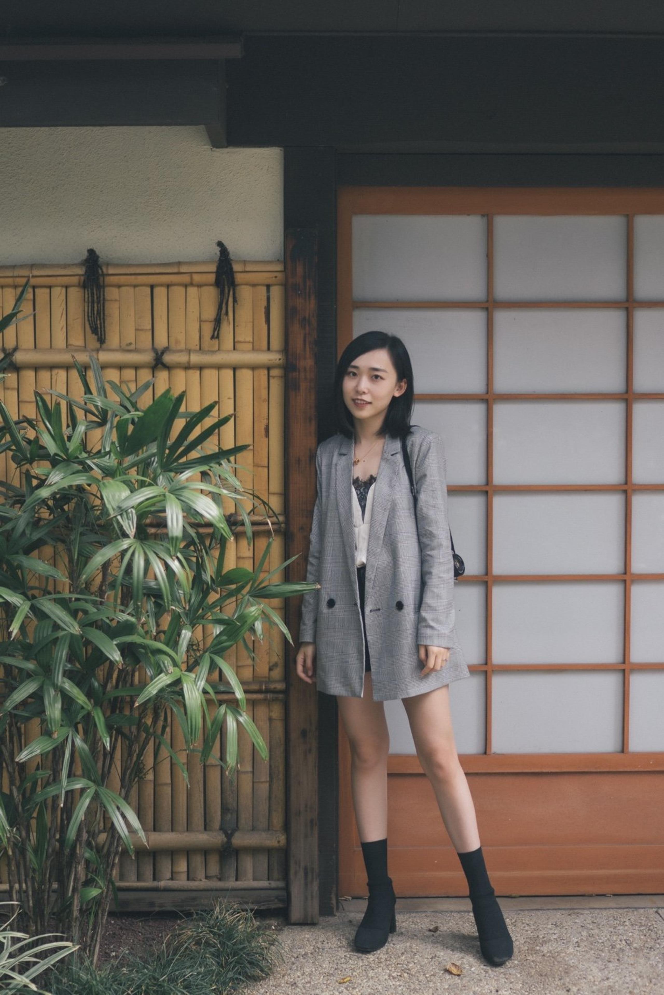 Grey blazer